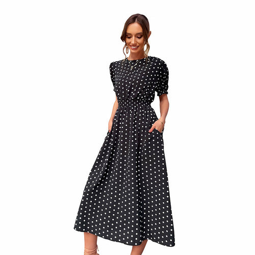 New European And American Style Midi Skirt Temperament Retro Women's