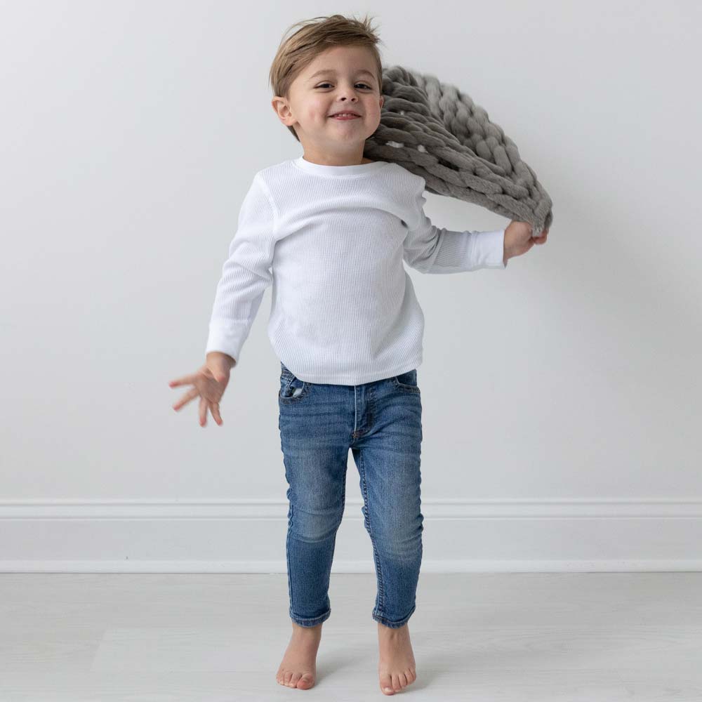 knitted cotten blanket