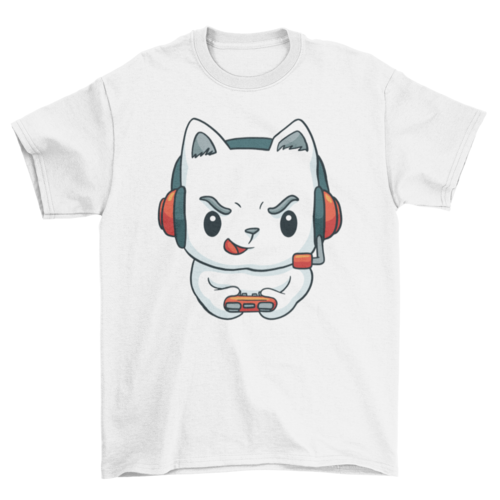Gamer Kitten T-shirt