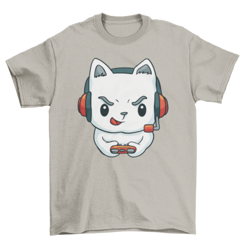 Gamer Kitten T-shirt