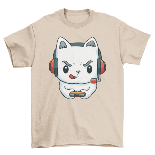 Gamer Kitten T-shirt